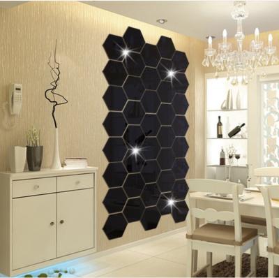 China Wall Decoration 3d Wall Stickers Home Decor Minimalist Special Hot Selling Acrylic Wall Mirror Stickers for sale