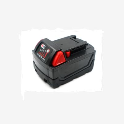 China Home Appliances Milwaukee N18 Repladcement Power Tool Battery 18v 5.0Ah Rechargeable Power Tool Battery for sale