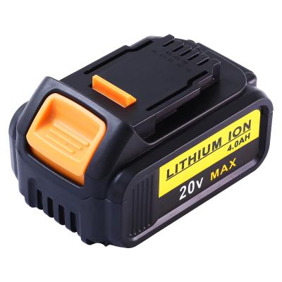 China Machine- Tool 4.0Ah Li-ion 18V/20V Max Cordless Power Tool Battery DCB200 Drill Parts DCB201 DCB204 DCB205 For Dewalt Battery for sale