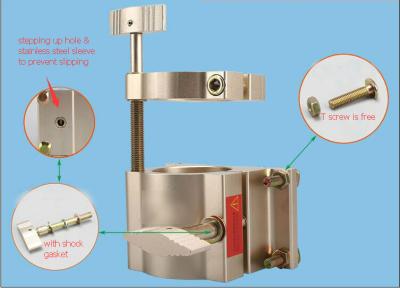 China Spindle clamp Dia 80mm aluminum mounts/fixture chuck bracket holder for sale