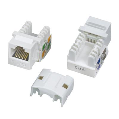 China Hot Sale Network Module Cat6 90 Keystone Jack Dual Idc Keystone Jack WT-2017 for sale