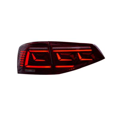 China Car Modified Lamp Car Modified LED Smoke Tail Light Rear Lamp Led Tail Light For VW Jetta 2015 2016 2017 2018 for sale