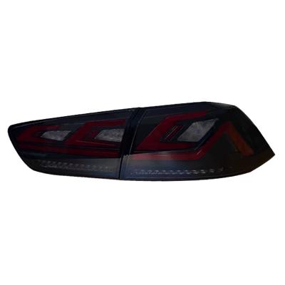 China Car Modified Car Lamp Tail Light Smoked Led Tail Light Lamp For Mitsubishi Lancer 2010 - 2016 ex for sale