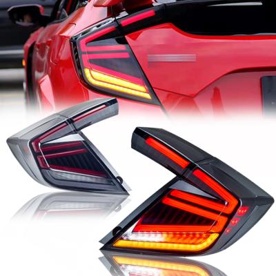 China Modified Car Lamp Factory DK Motion Auto Modified Car Tail Light Tail Lights Led Rear Lamp For Honda Civic 2021 for sale