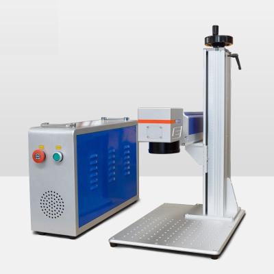 China Laser Marking Raycus VOIERN 20w 30W 50W Fiber Laser Marking Machine For Plastic Metal 3 Years Warranty for sale