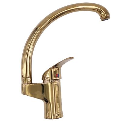 China Hot Cold Water Kitchen Sink Mixer Tap ITALOMIX Faucets Thermostatic Silver Single Lever Taps New for sale