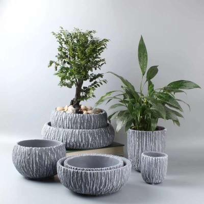 China Easy to use Manual Garden Large Flower Pot Molds Cement Fiberglass Art Flower Pots Mold for Planters Concrete Pouring Flowerpot Mold for sale