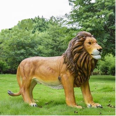 China New Design Easy To Use Garden Ornaments Molds Statue Fiberglass Animal Silicone Sculpts Concrete Molds Large Animal Molds For Sale for sale