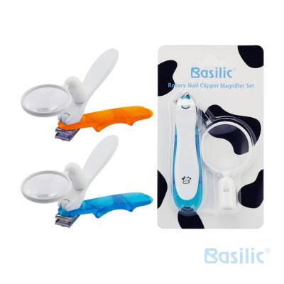 China Finger nail clipper set (nail clipper + magnifying glass) for sale