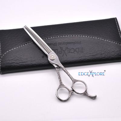 China Stainless Steel Thinning Shears Barber Thinning Shears Scissors for sale