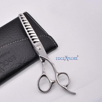 China High Quality Thinning Scissors 440c Barber Hair Thinning Scissors HAIR TEXTURED SHEARS 11TEETH for sale