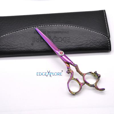 China Right Handed 440c Hair Scissors Stainless Steel Shears Cutting Scissors for sale