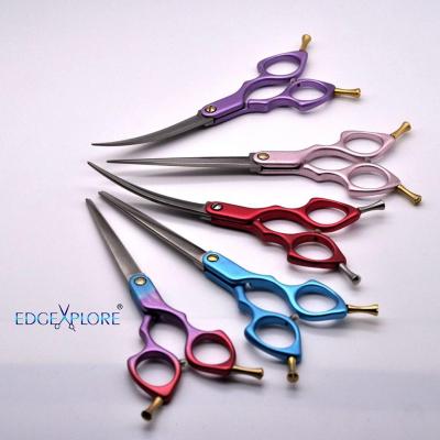 China High Quality Dog Scissors Pet 440c Right Handed Professional Beauty Scissors Grooming Shears for sale