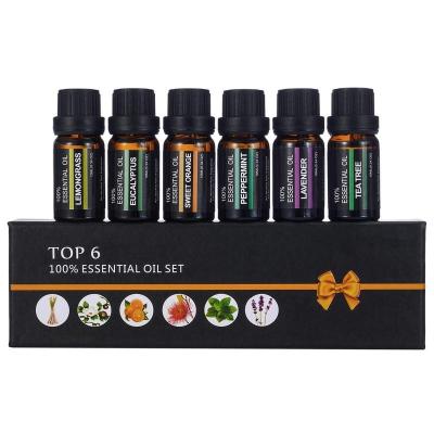 China Aromatherapy 6 Flavors / Set Plant Aromatherapy Essential Oil Used For Ultrasonic Aroma Diffuser for sale