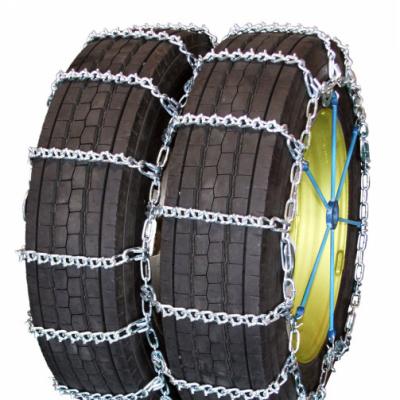 China Snow Chains Dual Mount Truck Chain 4811Cam Triple V-Bar Reinforced Tire Chain Skid Chain for sale