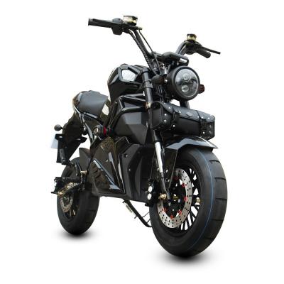 China new design 3000w electric motorcycle with big wheel high speed racing motorcycle retro little monster for sale