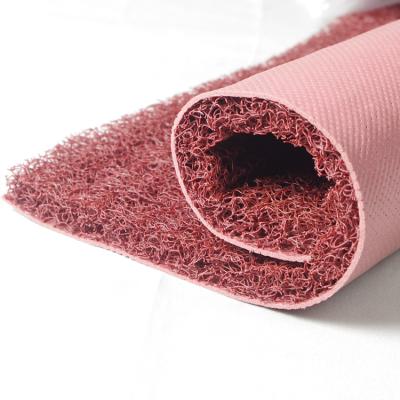 China Washable Free Cut Non-Slip PVC Carpet Mat For Outdoor And Indoor for sale