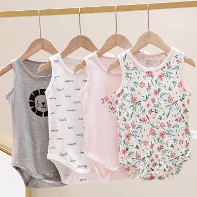 China American AustinBella/Wholesale Baby Boy Summer Clothes Clothing For Babies Newborn Toddler Short Sleeve Romper Overalls Cotton Jumpsuit for sale