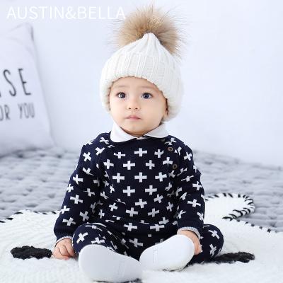 China AustinBella High Quality Designer Winter Baby Clothes Regular/Wholesale Boutique Set Baby Boy's Sweaters for sale