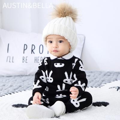 China AustinBella Regular/Wholesale Boutique Baby Boy Clothing Sets Baby Sweater Sets Baby Boy High Fashion Clothes for sale