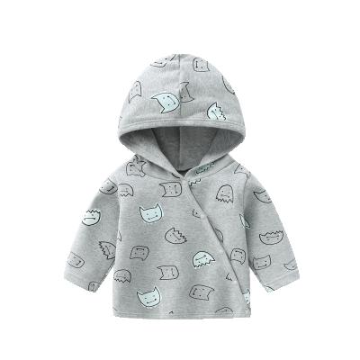 China Austin Bella regular wholesale high quality autumn boutique baby clothes 100% cotton baby boy cardigan animals coat for sale