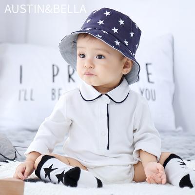 China 100% AustinBella cotton/wholesale boutique clothing for baby clothes toddler boy romper jumpsuit drop cotton high quality custom making for sale