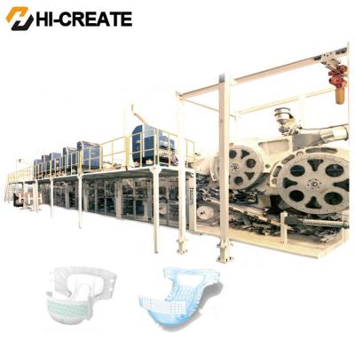 China Hi Create Old Men 380V Adult Diaper Machine for sale