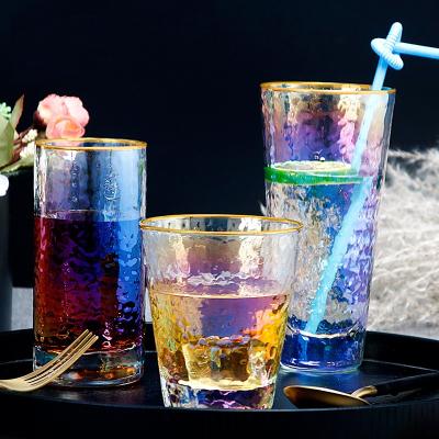 China Eco Friendly Colorful Shortstem Tea Whiskey Double Wall Shot Drinks Glass Mug for sale