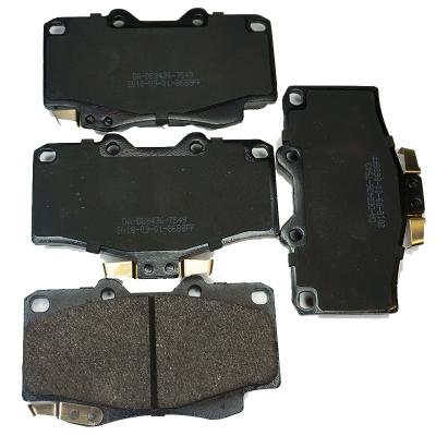 China D436 front axle brake pad and disc brake pad of Japanese vehicles04465-35280 HILUX VI collection (_N1_) for sale