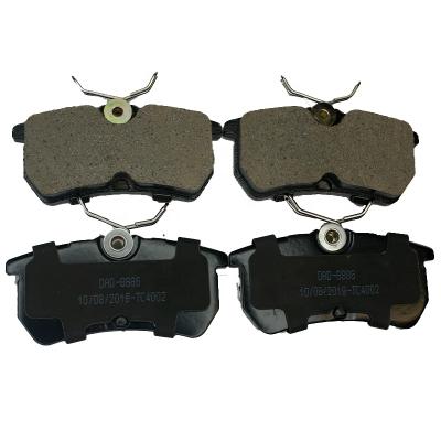 China FOCUS 565 Turnier (DNW) D886High Quality Metal Brake Pads Low Ceramic Axle Disc Brake Pads 1075 Rear for sale