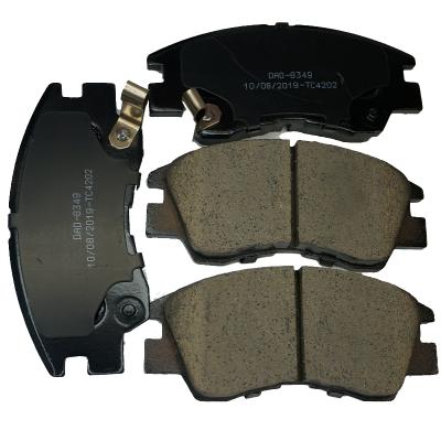 China D349 812 Mb 500 Low Metal Brake Pads High Quality Ceramic Disc Brake Pads Fit Japanese Cars L 200 (K3_T for sale