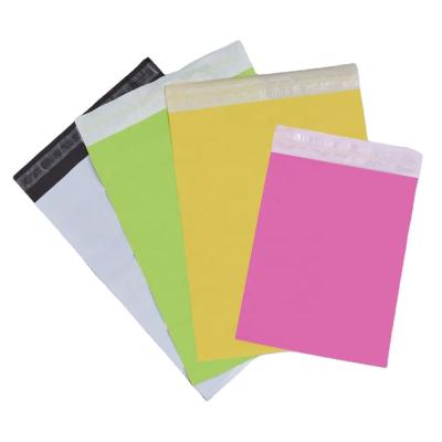 China shoes & hot sale apparel stock pink mailer mailing bag plastic poly mailing envelops bag for courier for sale