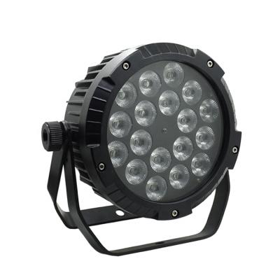 China LANDSCAPE 18x18W 6in1 RGBWAUV IP65 Outdoor Silent LED Step Light Waterproof Operation Par Light for sale