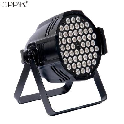 China 54x3W RGBW DMX Control Aluminum Stage Lighting LED Par Can Light for sale