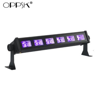 China On-Off Switch UV Light Aluminum 6x3W Housing LED Black Light For Halloween Party Painting UV Studio Mini Golf for sale