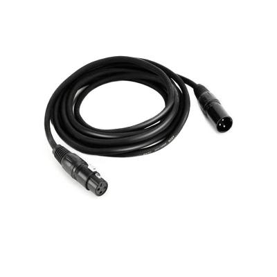 China Stage Light 10.2ft 3M Flexible DMX512 Signal Cable 3 Pin XLR Male To DMX Female Cable For DJ Stage Lights Moving Head for sale