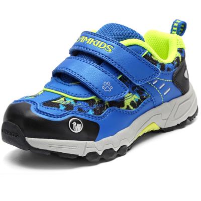 China 2017 New Style Outdoor Sports Blue Comfortable Shoes Breathable For Kids for sale