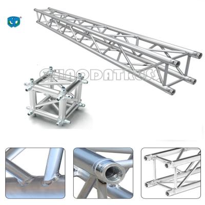 China Performance Exhibition Good Quality Modular Display System One Turss Aluminum Stand Floor Truss For LED Lighting for sale