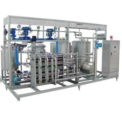 China 2000L Plate Sterilizer UHT And Pasteurization Equipment Customized For Beverage for sale