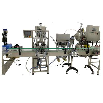 China Automatic 4 Heads Filling And Capping Machine For Fluid Material Processing for sale