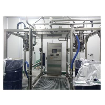 China 220L Ton Box Industrial Tomato Paste Filling Sealing Machine Adjustable Speed for sale