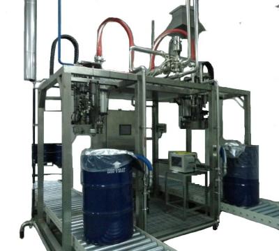 China 220L Double Heads Aseptic Large Bag Filling Machine For Paste Jam Sauce Production for sale