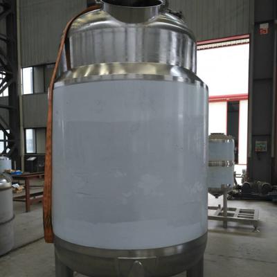 China Voedingsmiddelenwinkel 1000L Pasteuriserende tank voor zuivelproducten met voedselkwaliteit roestvrij staal Te koop