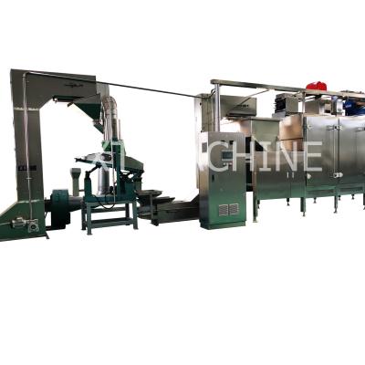 China Beverage factory 304 stainless steel mechanization best selling high level peanut butter production line for sale