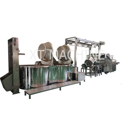 China Convenient Operation Automatic Peanut Snack Factory Peanut Frying Machine for sale