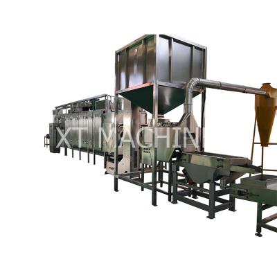 China Automatic Beverage Factory Split Nut Peeling Equipment Split Nut Blanching Machine for sale