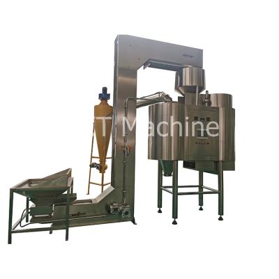 China Convenient Operation Peanut Plant Beverage Peeling Machine Nut Blanching Equipment for sale