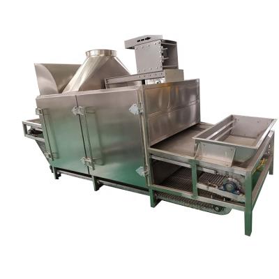 China Economical Beverage Plant Custom Design Continuous Beverage Plant Large Roaster Sesame Seeds Roaster for sale