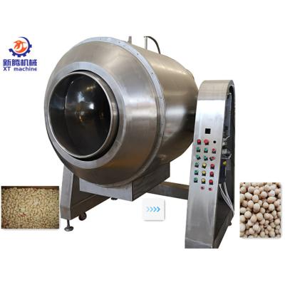 China Beverage factory peanut sugar coating pan machine sugar coating and heating machine for sale