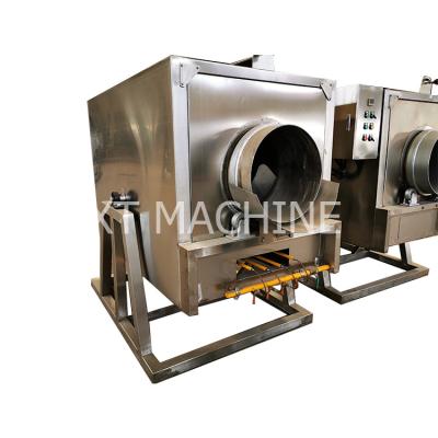 China Convenient Beverage Plant Intelligent Control Operation System Sesame Seed Roaster for sale